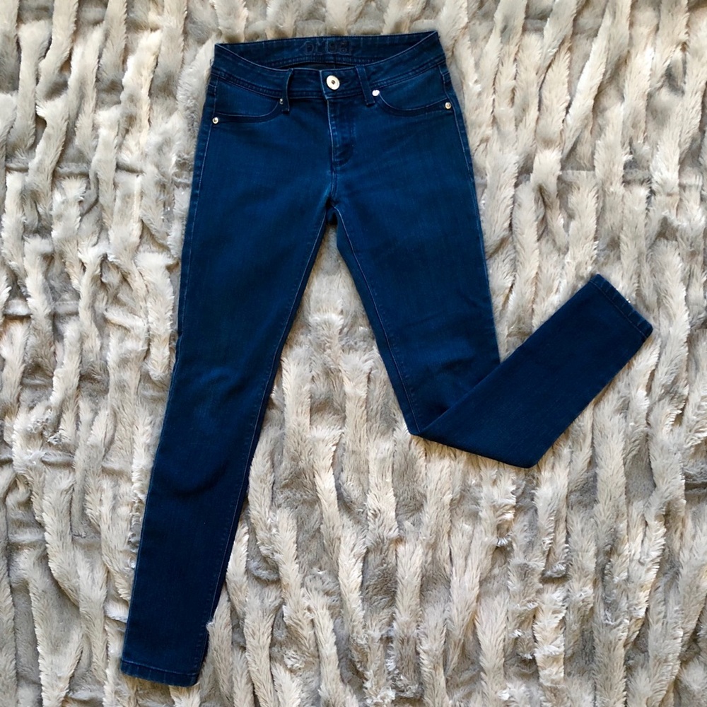 DL1961 Dark Wash Designer Denim Jeans - Size: 24